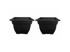 Pot Carré Roma Anthracite