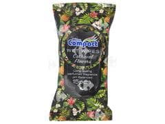 Lingettes Démaquillantes Fleurs du Carnaval Ultra Compact 15 feuilles.