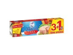 Lot de 4 Thons à la Sauce Tomate Mario 80g (4ème Gratuit)