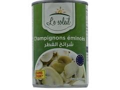 Conserve de Champignons en Morceaux Le Soleil 400g