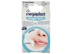 Patchs pour herpès Invisibles Unisex Megaplast 15 unités