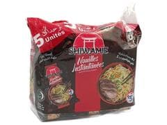 Nouilles Instantanées Bœuf Shiwamie 5x70g.