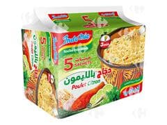 Nouilles Saveur Poulet Citron Indomie 5x75g