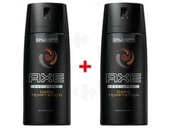 Pack 2 Déodorants Axe Dark Tempt 150ml