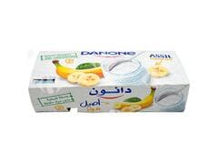Pack Yaourt Ferme Banane Assil Danone 8x110g
