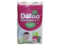 Couches Confort Bébés Midi Dalaa 46 unités