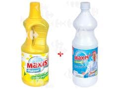 Lot Nettoyant Ménager Maxi's 1L + Eau de Javel Maxi's 1L Gratuit