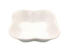 Ravier en Porcelaine Coquille 7x7cm.