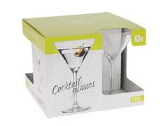 Lot de 4 Verres à Cocktail 260ml