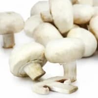 Champignons Blancs Pieds Coupes