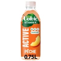 Eau Plate Aromatisee Peche Vitamin Active Volvic
