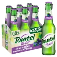 Biere Aromatisee Jus De Mure Et Notes De Myrtille Sans Alcool 0 0 Tourtel Twist