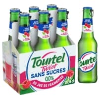 Biere Aromatisee Framboise Sans Sucres Sans Alcool 0 0 Tourtel Twist