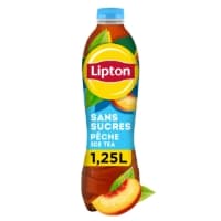 Boisson The Glace Peche Zero Sucres Lipton