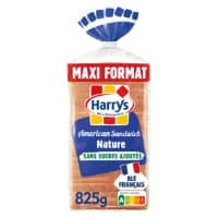 Pain De Mie American Sandwich Nature Sans Sucres Ajoutes Maxi Format Sans Additifs Harrys