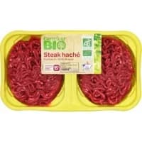 Steaks Haches Pur Boeuf 15 Mg Carrefour Bio