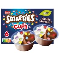 Glace En Pot Vanille Chocolat Et Bonbons Chocolat Smarties