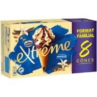 Glaces Cones Vanille Pepites De Nougatine Extreme
