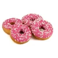 Mini Donuts A La Fraise