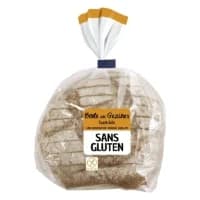 Pain Boule Aux Graines Tranche Sans Gluten