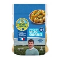 Pommes De Terre Vapeur Blanches Micro Ondables Filiere Qualite Carrefour