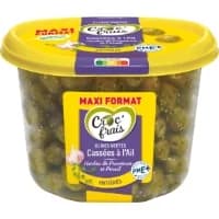 Olives Vertes Cassees A L Ail Croc Frais