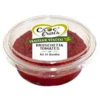 Bruschetta Tomates Ail Et Basilic Croc Frais