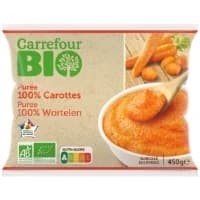 Puree 100 Carottes Bio Carrefour Bio