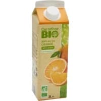 Jus D Orange Pur Jus Sans Pulpe Bio Carrefour Bio