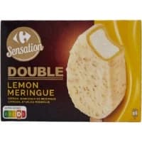 Glaces Batonnets Citron Meringue Carrefour Sensation