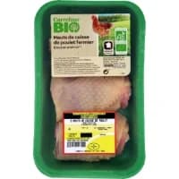 Hauts De Cuisses De Poulet Fermier Carrefour Bio