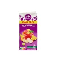 Jus Multifruits Multifruits Et Partiellement A Base De Concentres Carrefour Classic