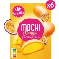 Mochis Glaces Mangue Passion Carrefour Sensation
