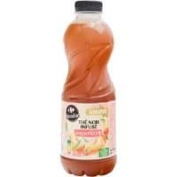 Boisson The Noir Infuse Saveur Peche Carrefour Sensation