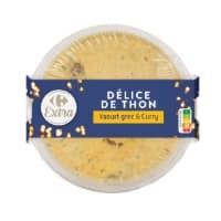 Tartinable Thon Yaourt Grec Et Curry Carrefour Extra