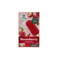Sorbets Batonnets Fraise Carrefour Extra
