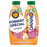 Boisson Lactee Orange Banane Fraise Sans Sucres Ajoutes Danao