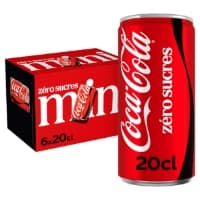 Soda Au Cola Zero Sucres Coca Cola