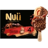 Glaces Batonnets Beurre De Cacahuetes Sirop D Erable Nuii