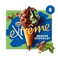 Glaces Cones Menthe Chocolat Extreme