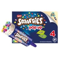Glaces Batonnets Vanille Bonbons Chocolat Smarties