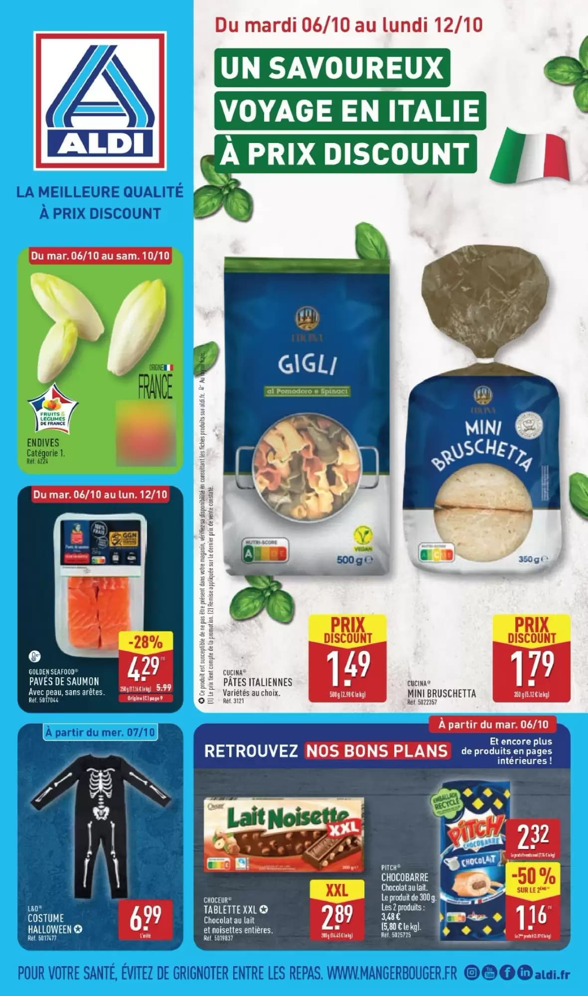 Catalogue ALDI est disponible dans votre magasin ALDI le plus proche. du 6 au 12 octobre 2026