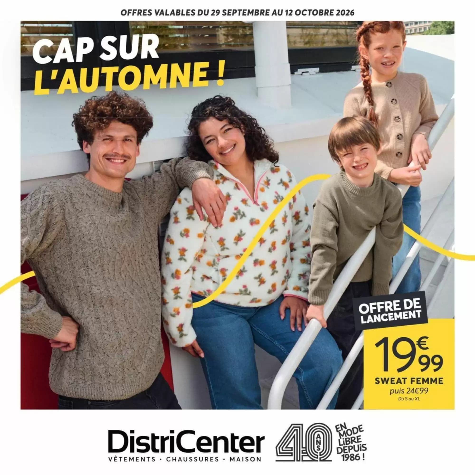 Catalogue DistriCenter du 29 septembre au 12 octobre 2026