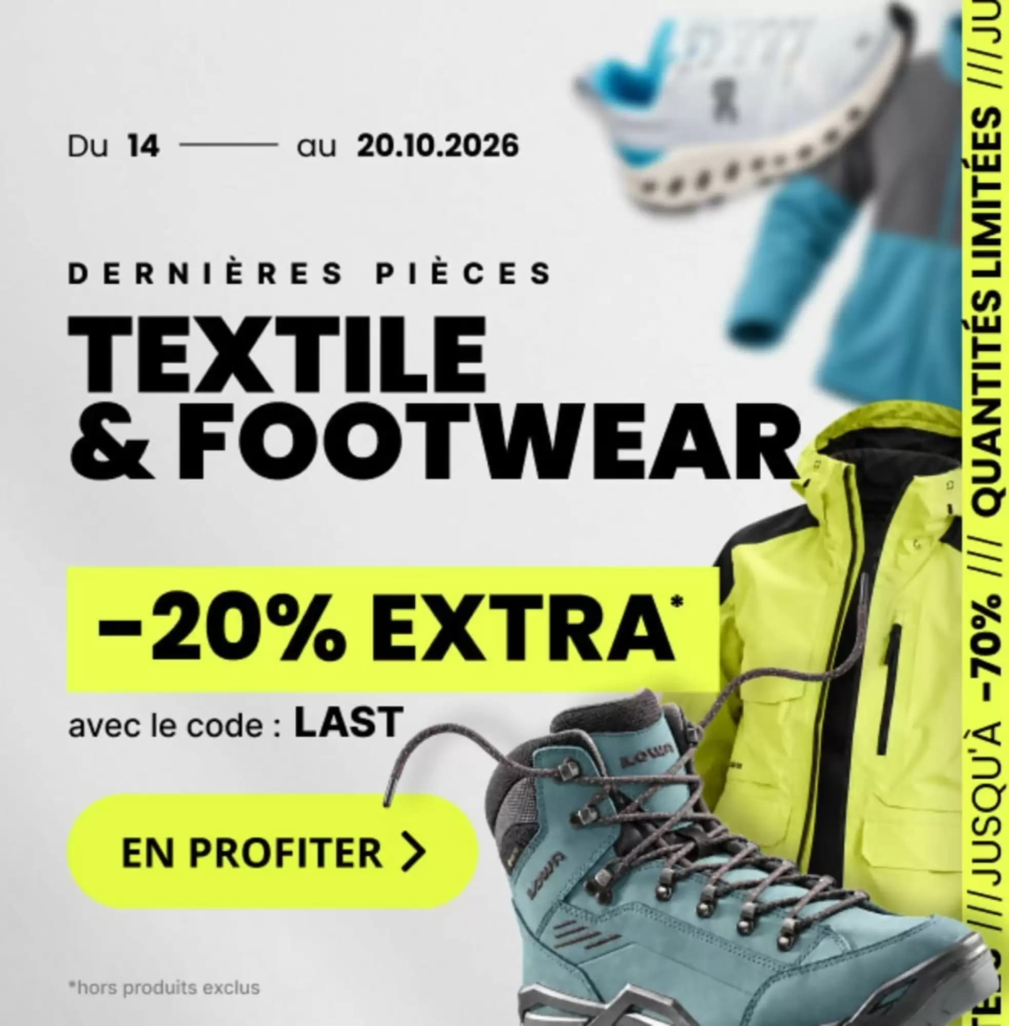 Catalogue Ekosport du 19 au 20 octobre 2026