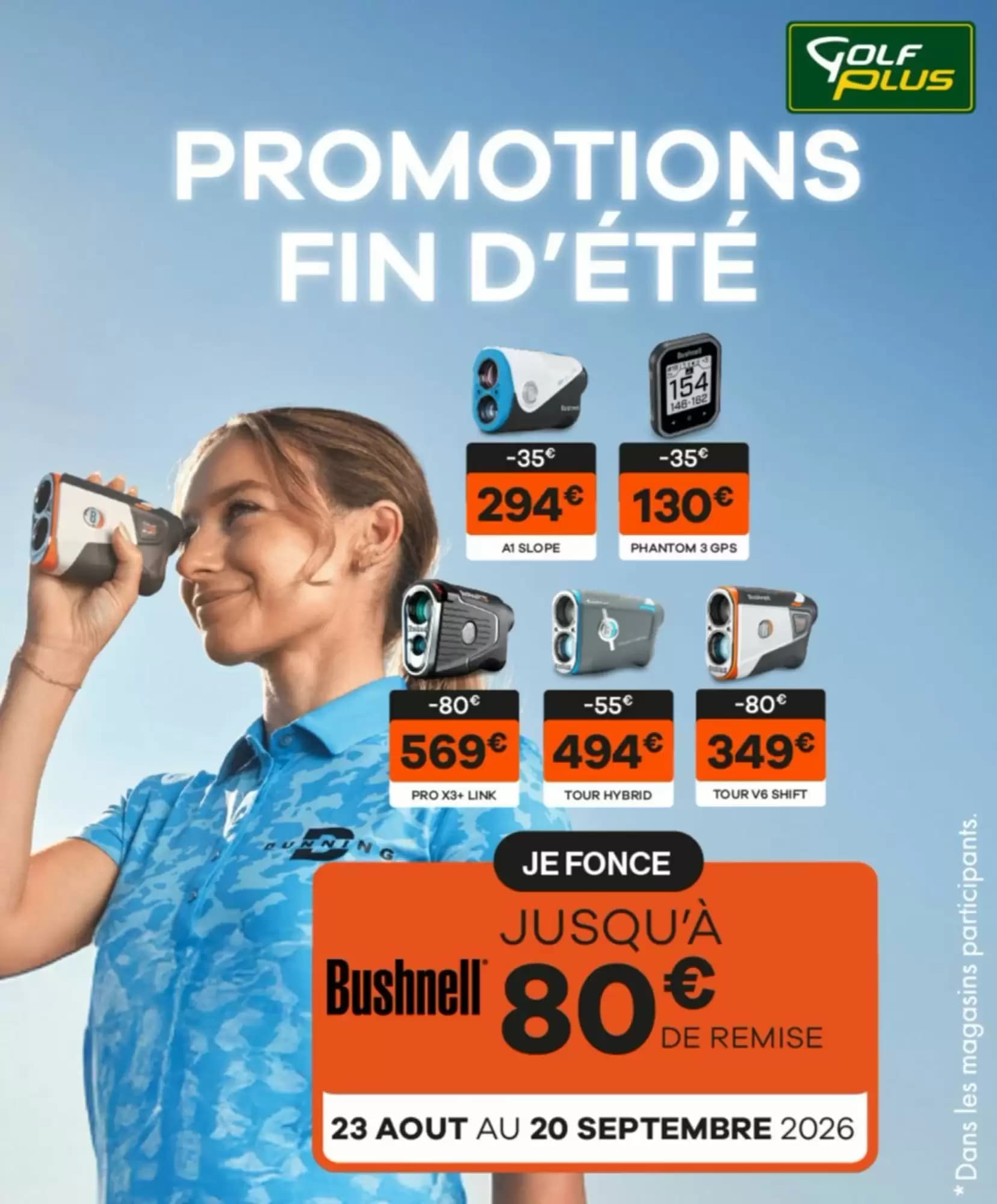Catalogue Golf Plus du 25 août au 20 septembre 2026