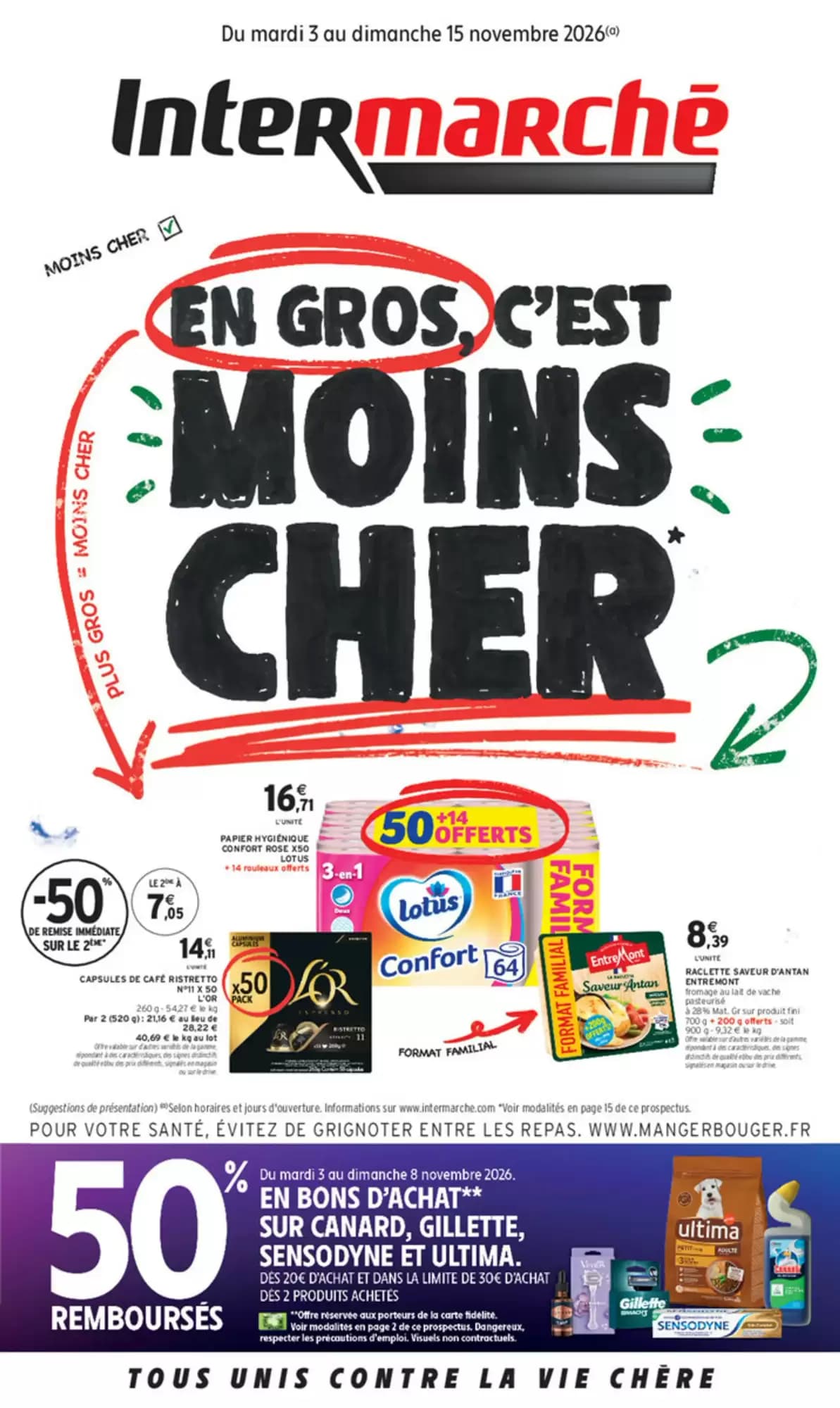 Catalogue Intermarché Contact du 3 au 15 novembre 2026
