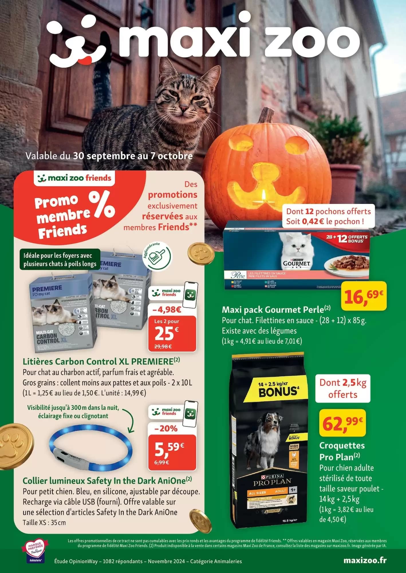 Catalogue Maxi Zoo du 30 septembre au 7 octobre 2026