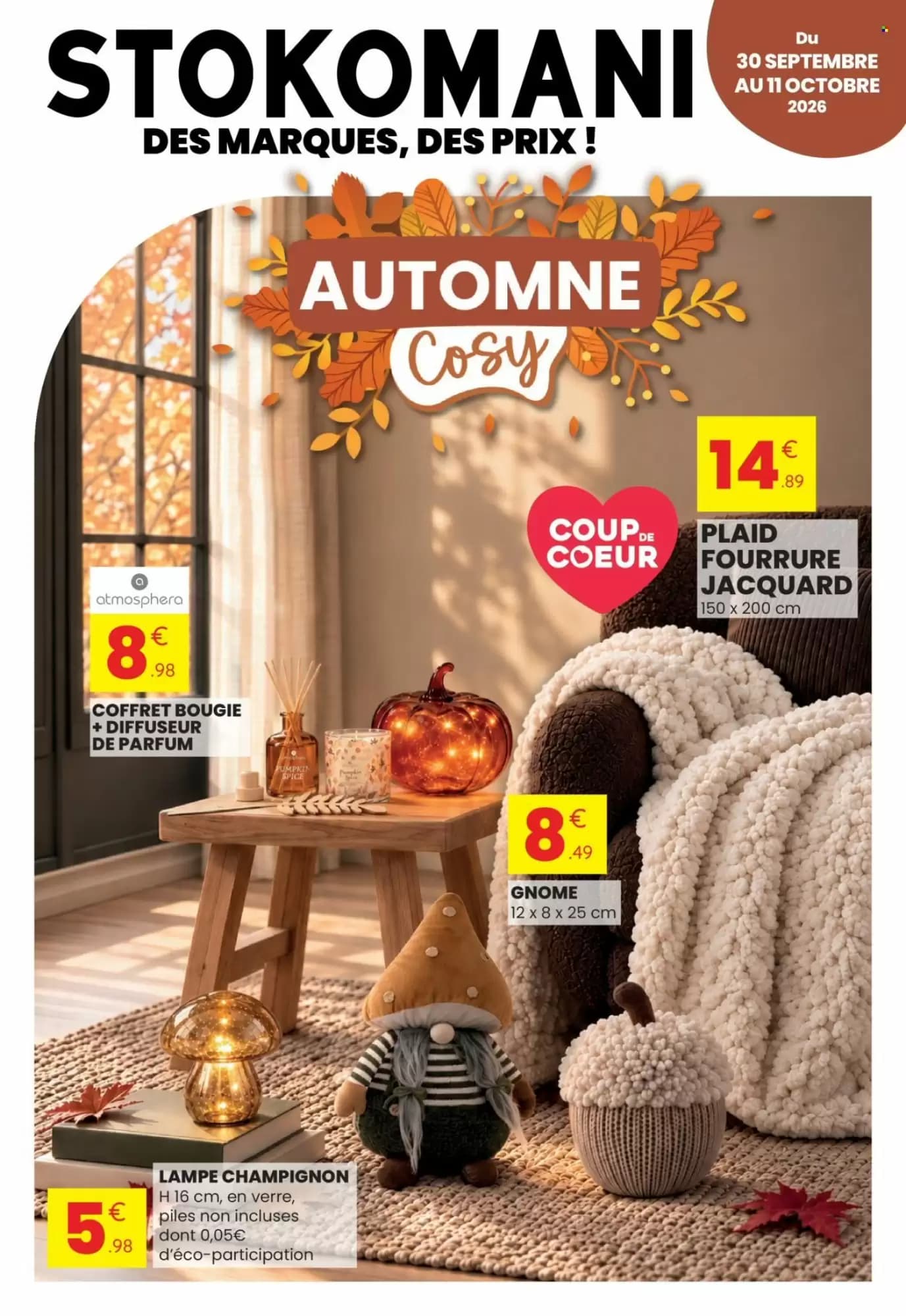 Catalogue Stokomani du 30 septembre au 11 octobre 2026