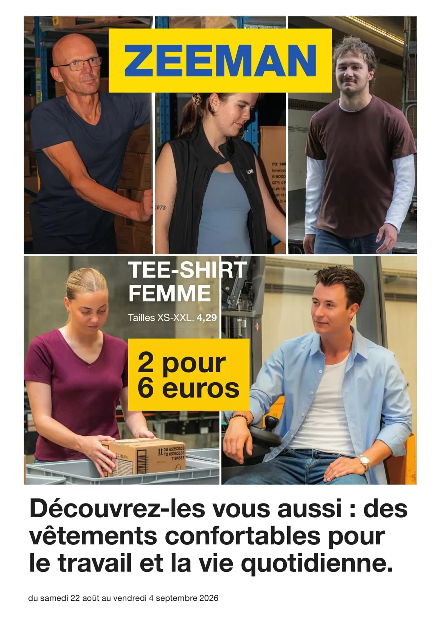 Catalogue Zeeman du 22 août au 4 septembre 2026