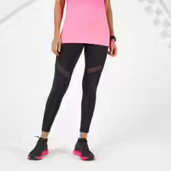 Collant Running Femme Avec Maintien Kiprun Support Noir